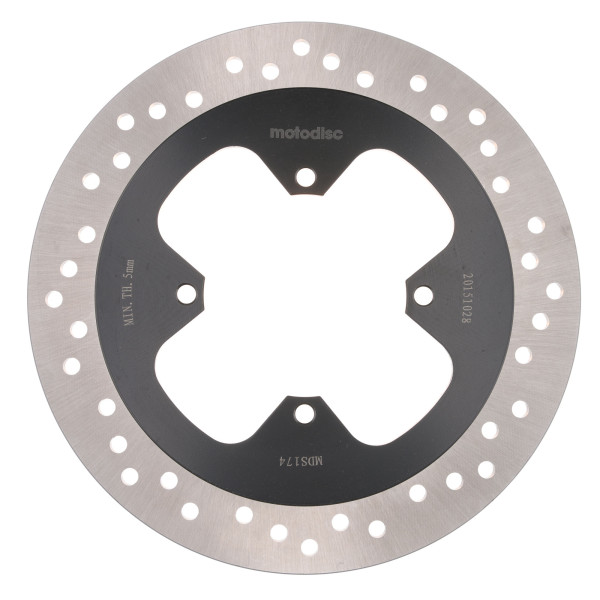 MTX Mtx performance brake disc rear solid round honda md1165 #01044